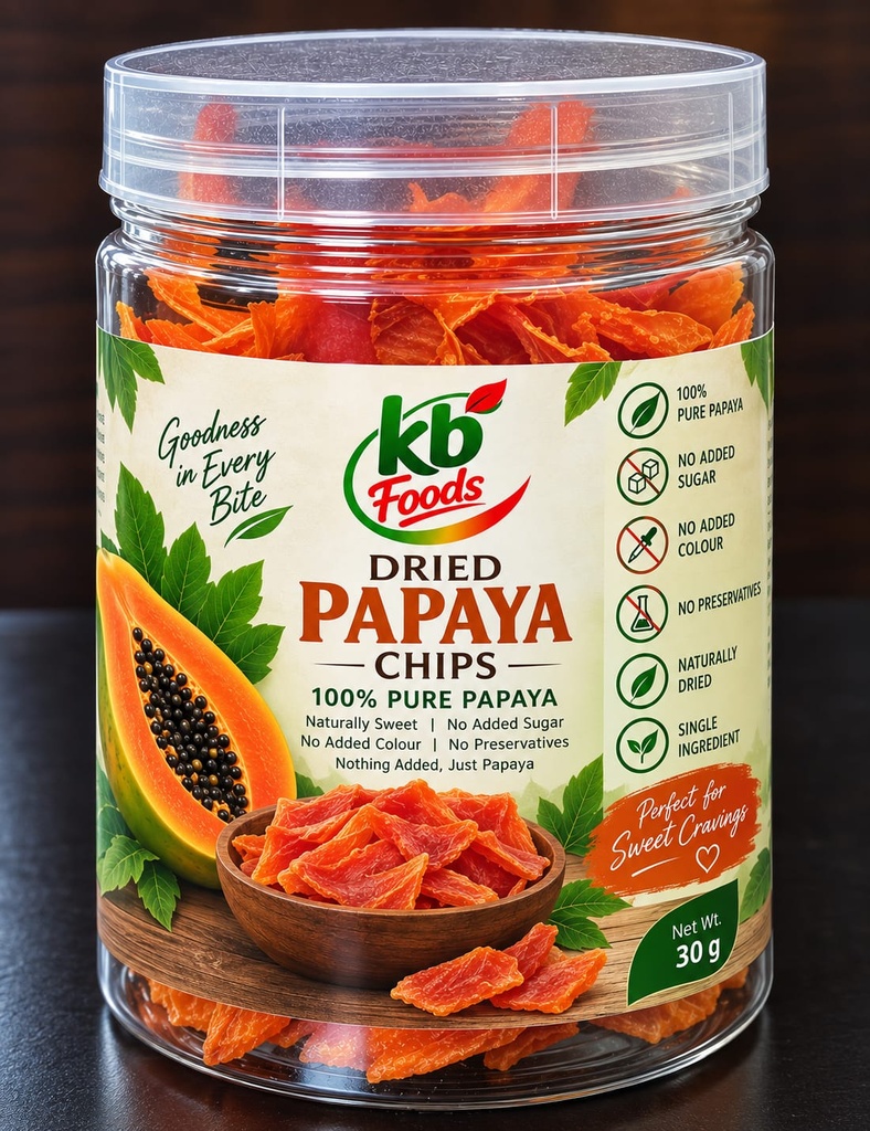 Dried Papaya Chips