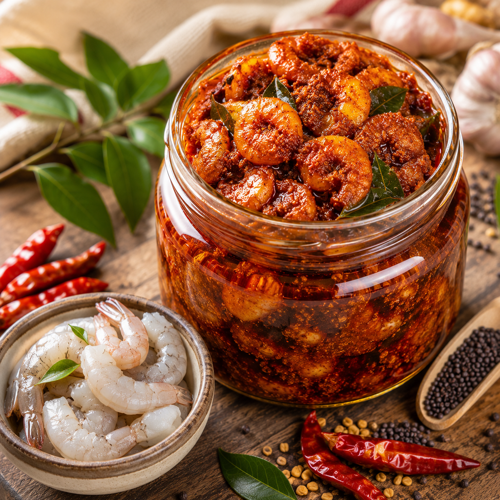 Prawns Pickle (250g)
